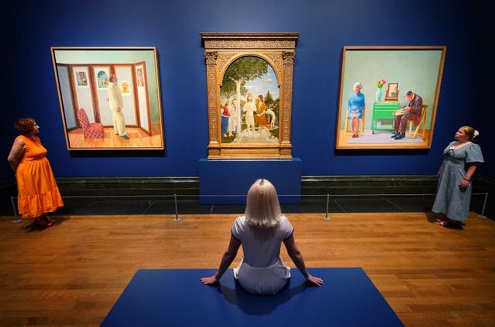 Hockney and Piero \u2013 A Longer Look exhibition