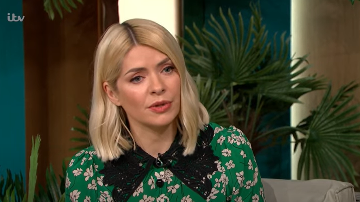 <p>Holly Willougby stuck up for Meghan Markle on This Morning</p>