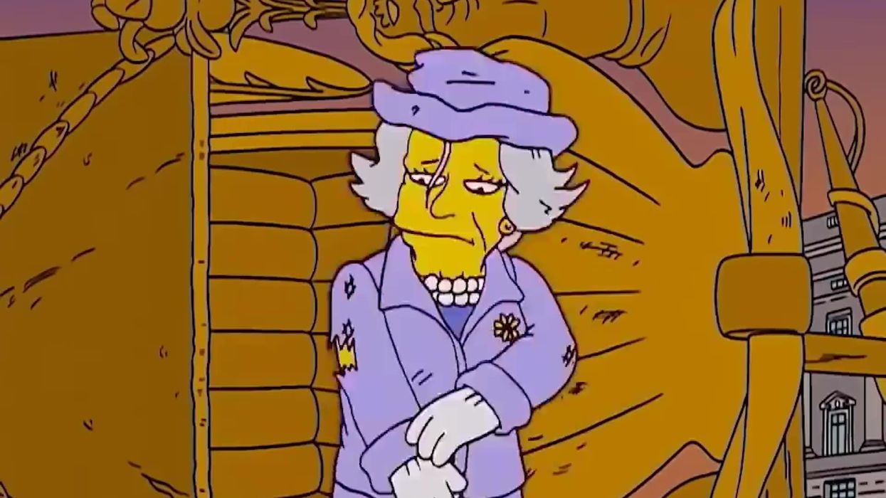 The Simpsons didn't predict the Queen's death according to fact checkers