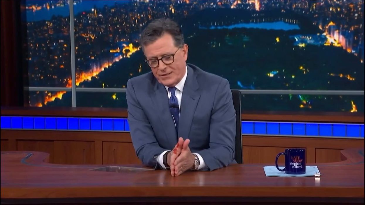 Trump denies being behind Colbert firing - but then ponders which host 'will go' next