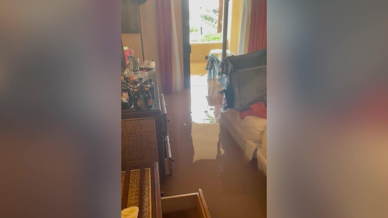 Hotel guests left ankle-deep in raw sewage as 'dream room' floods