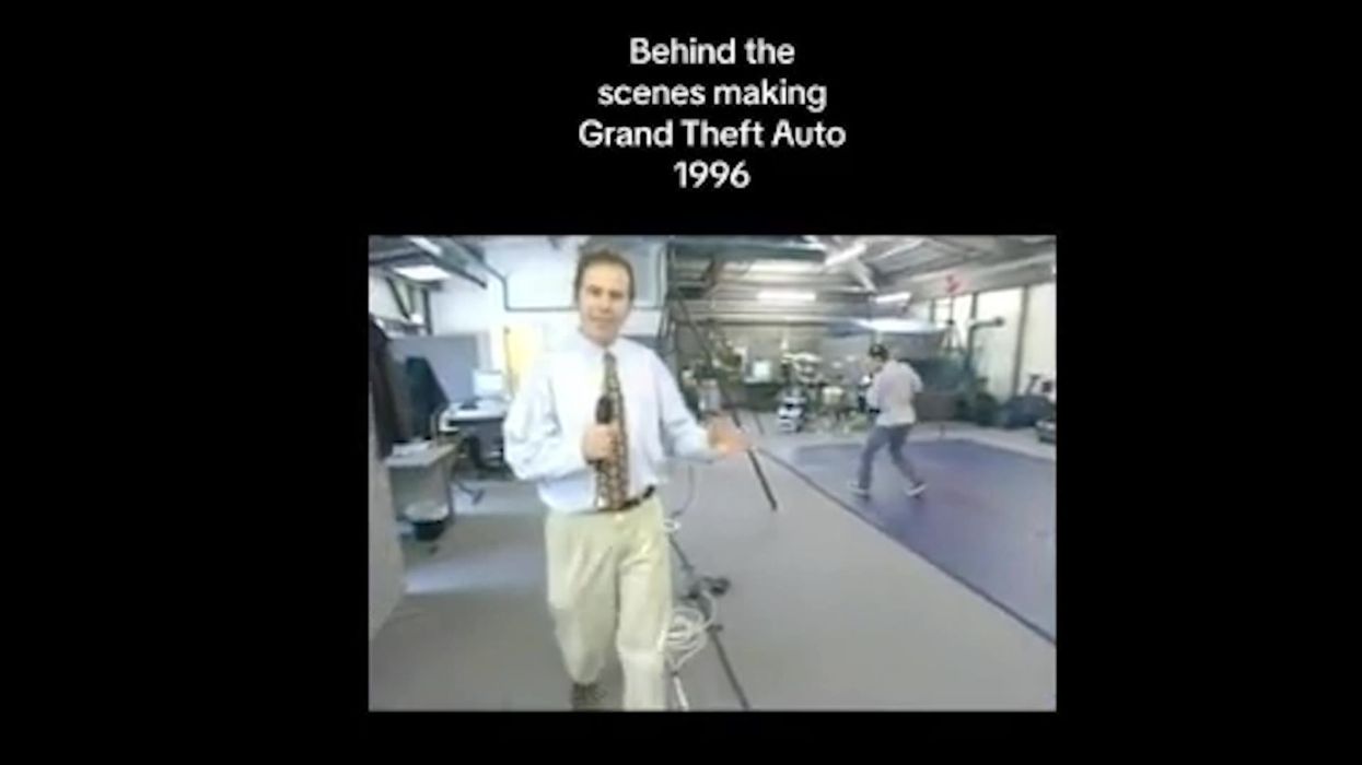 Behind-the-scenes footage from making of first Grand Theft Auto shows how far franchise has come