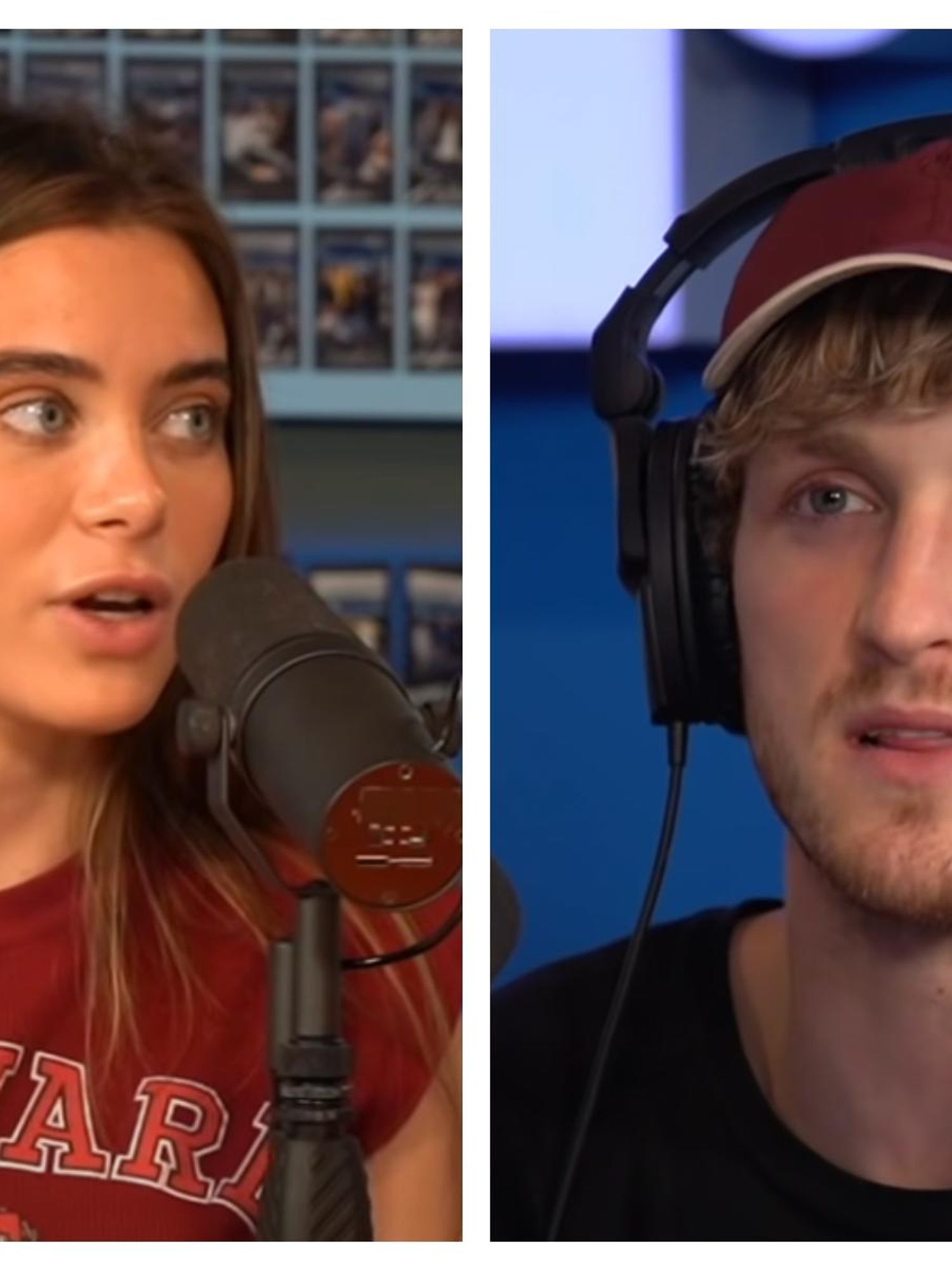 How is Logan Paul linked to Lana Rhoades?