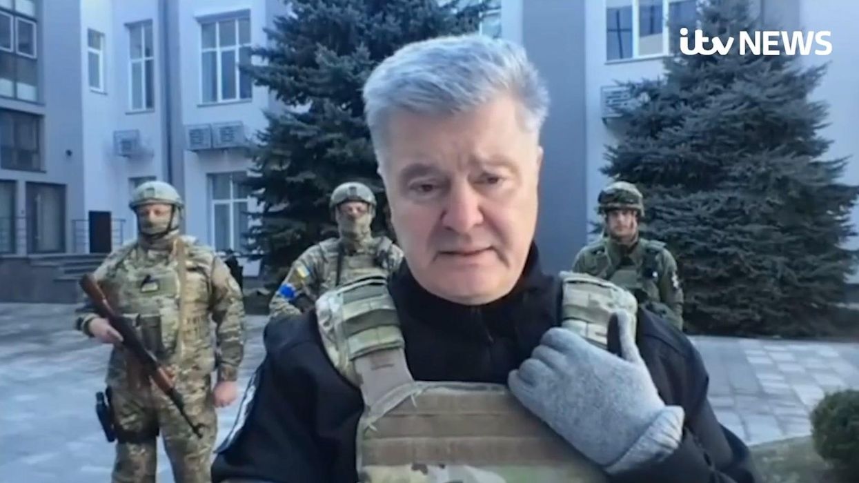 Ukrainians listen to Bon Jovi while preparing for battle in viral video