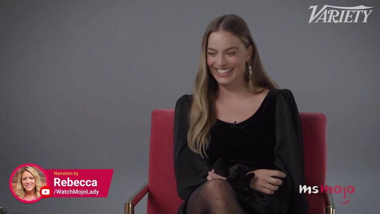 Margot Robbie thinks it's "lovely" that people are obsessed with her feet