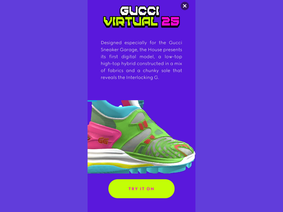 How the trainers appear in-app