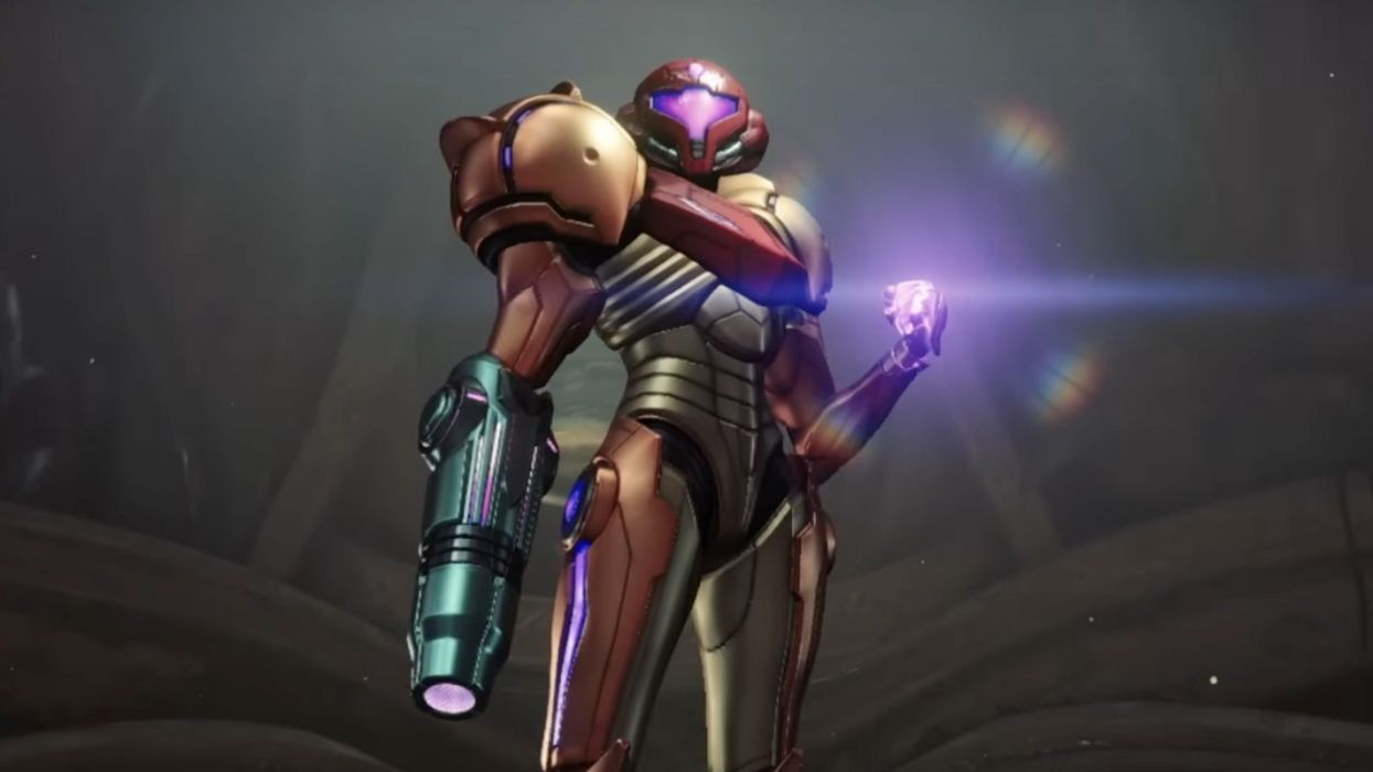 Nintendo Switch 2 Metroid Prime 4 'out now' poster 'desecrated'