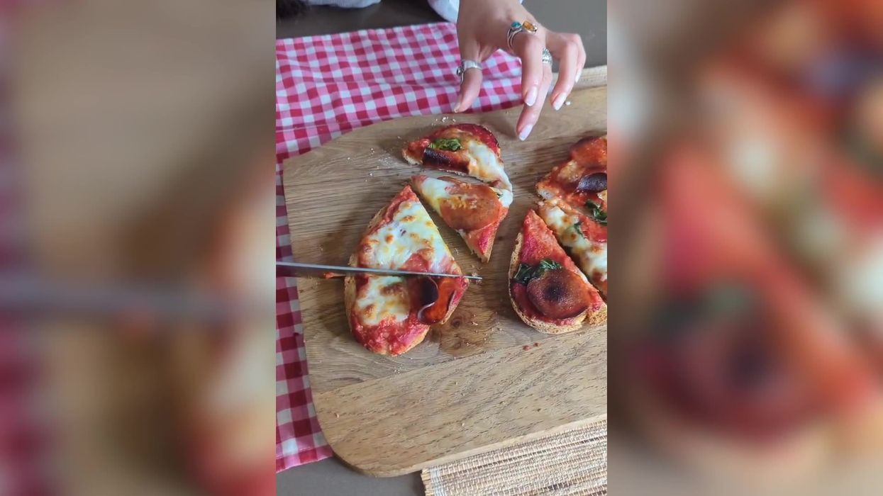 A pizza with a corncob crust has truly divided food lovers