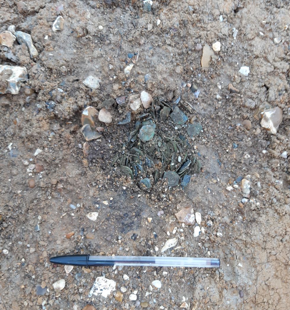 HS2-VL-26226-Potins in situ