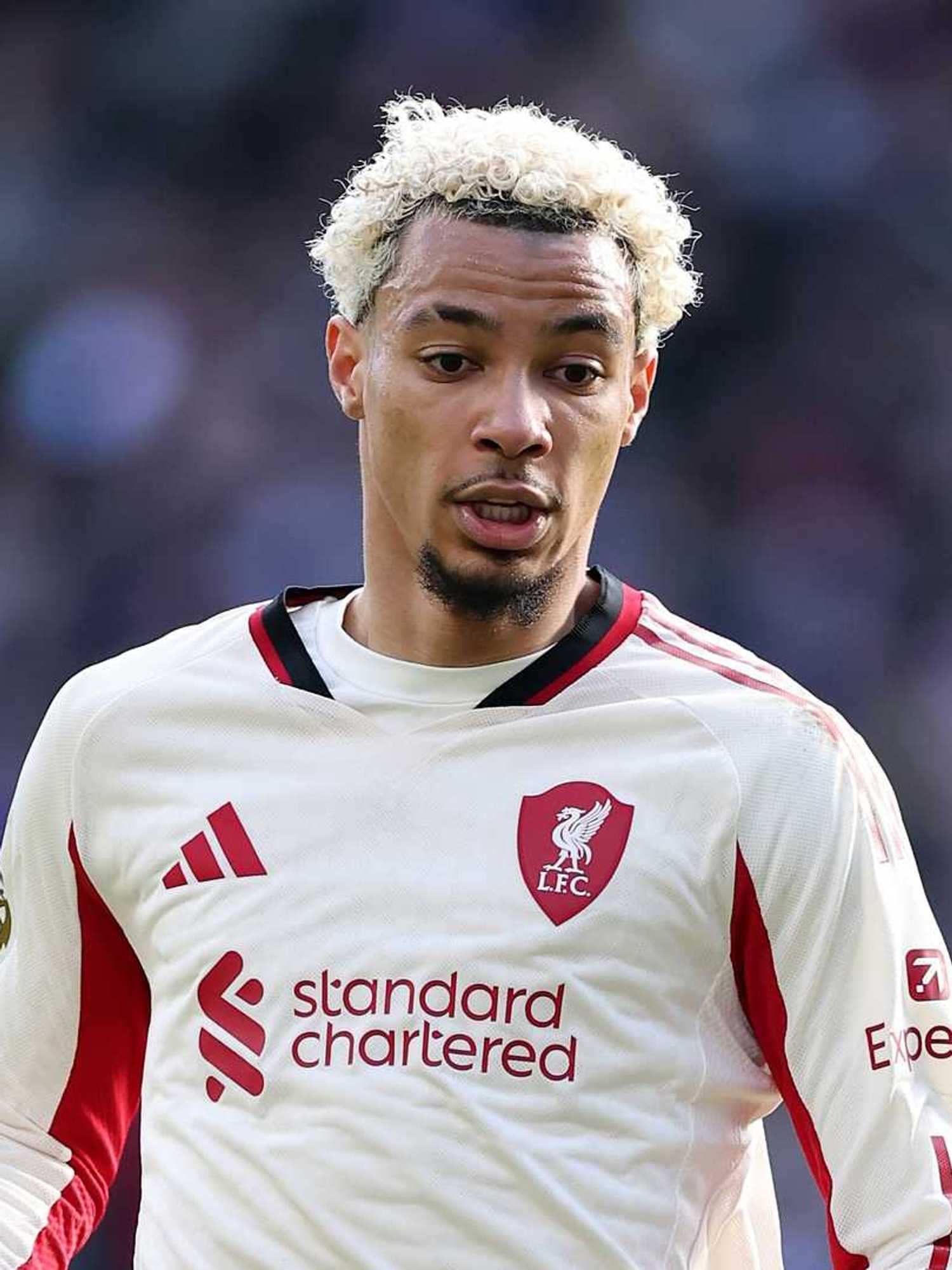 Hugo Ekitike of Liverpool during the Premier League match between Nottingham Forest and Liverpool at City Ground on February 22, 2026 in Nottingham, England
