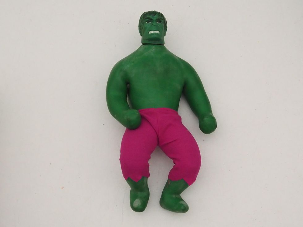 Rare Hulk stretch toy sells for thousands of pounds at auction