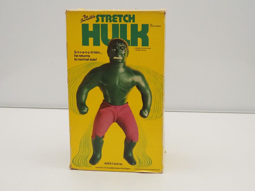Hulk stretch toy