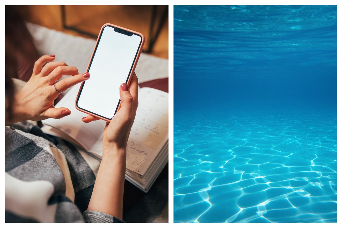 Husband throws his wife's phone in pool after she fails to follow 'ultimatum'