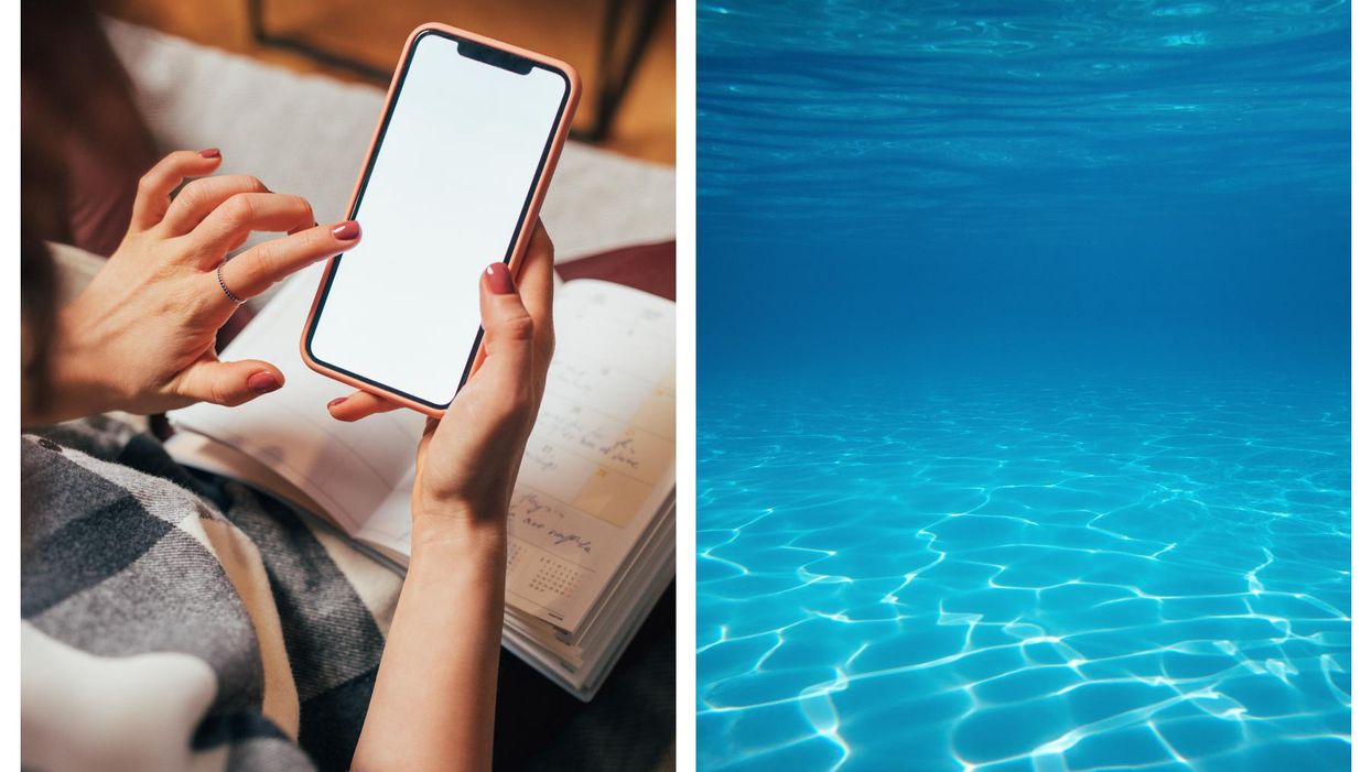 Husband throws his wife's phone in pool after she fails to follow 'ultimatum'