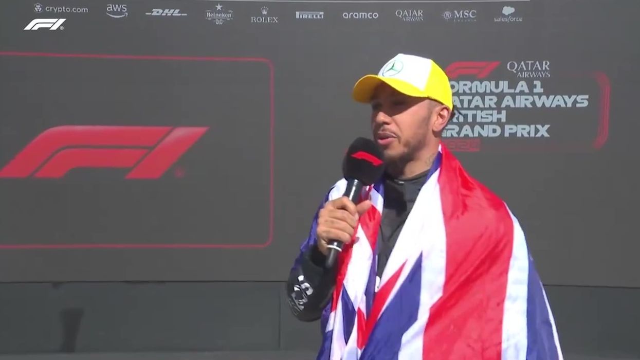 F1 fans in their feels over Lewis Hamilton's emotional home race win at Silverstone
