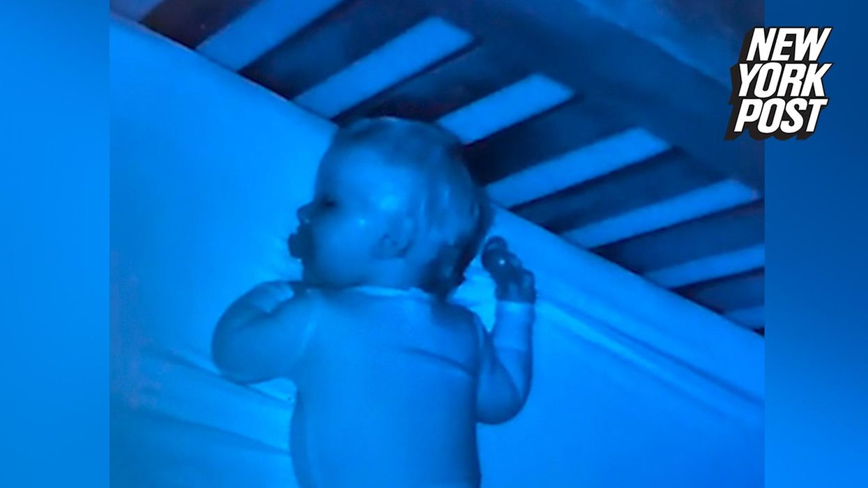 Woman shares video 'proof' that her dead husband's spirit visited baby in night