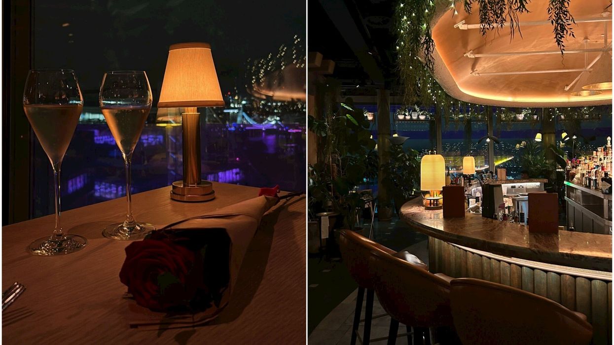 I celebrated Valentine's Day at London's most romantic restaurant – with a friend