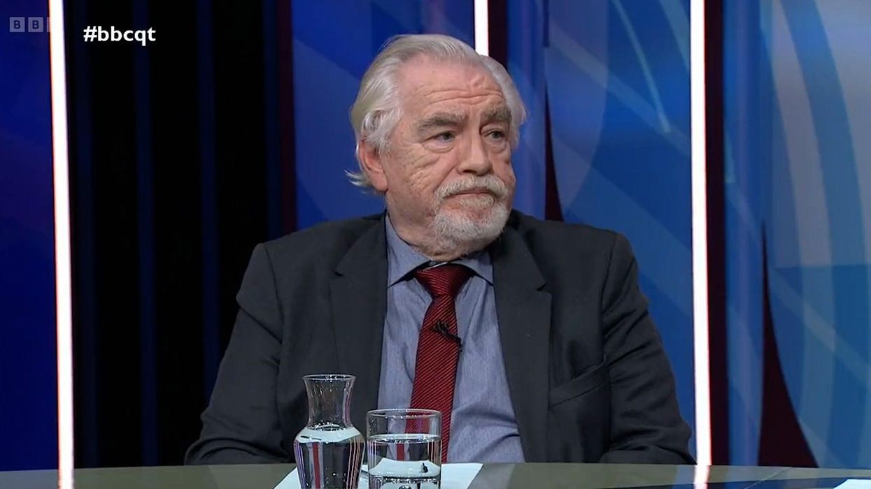 Succession's Brian Cox completely destroys Liz Truss in just 44 seconds