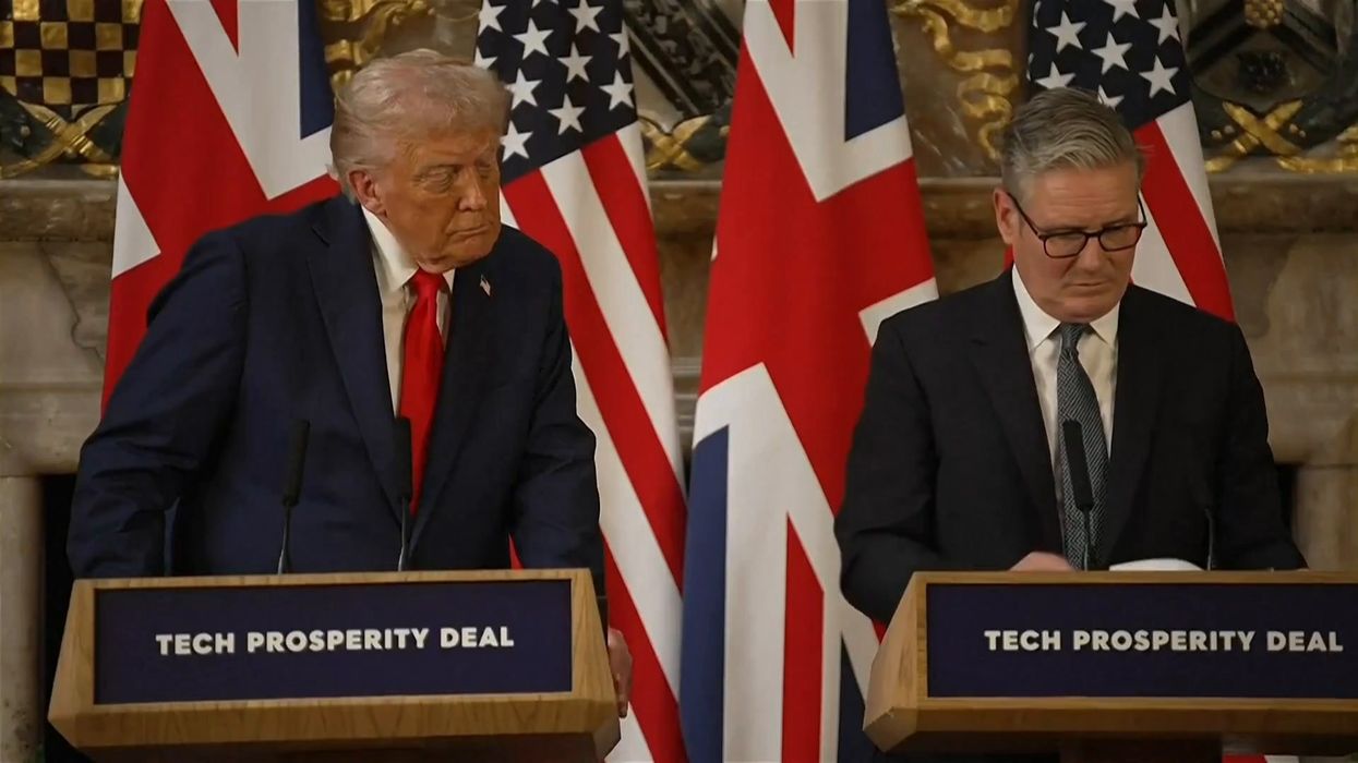 Trump denies knowing Peter Mandelson as he purposefully dodges Epstein question