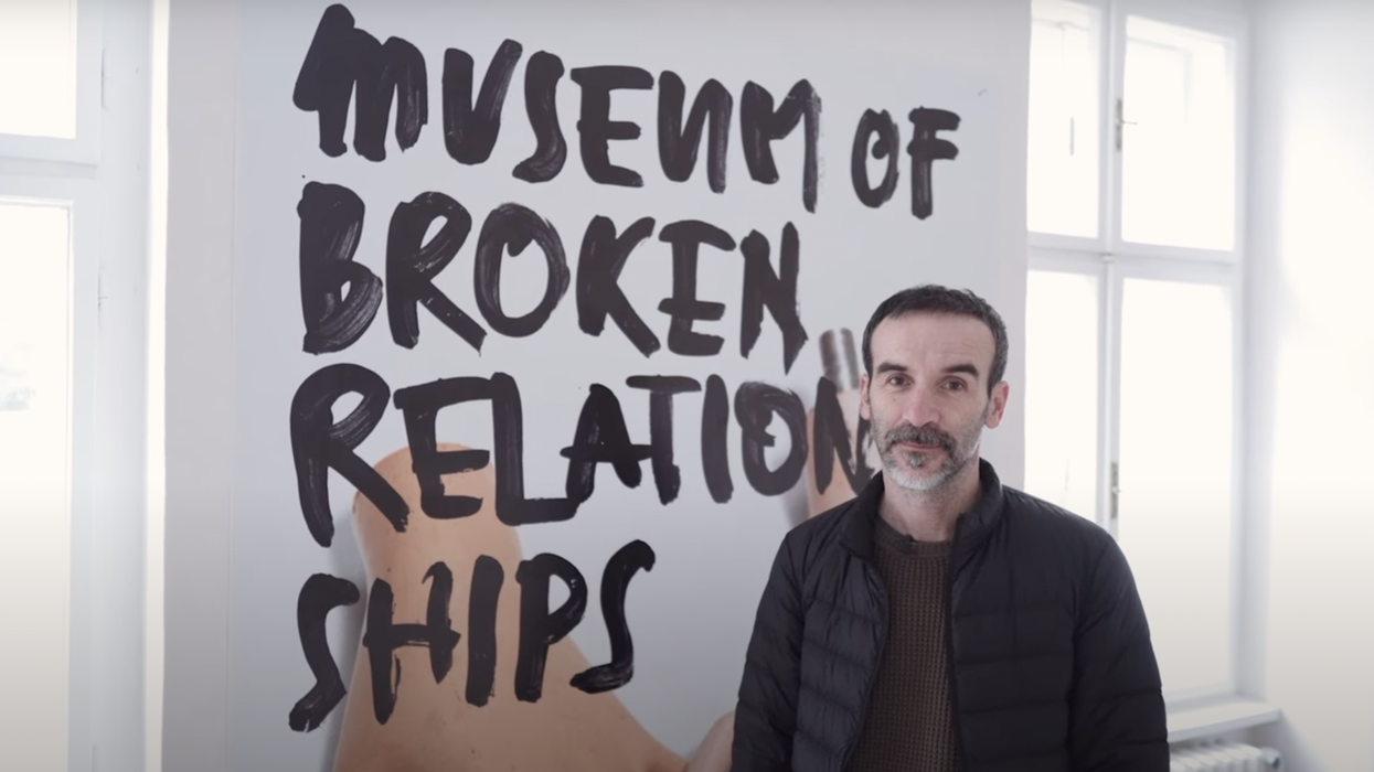 The museum for broken relationships leaves visitors feeling 'all types of emotion'
