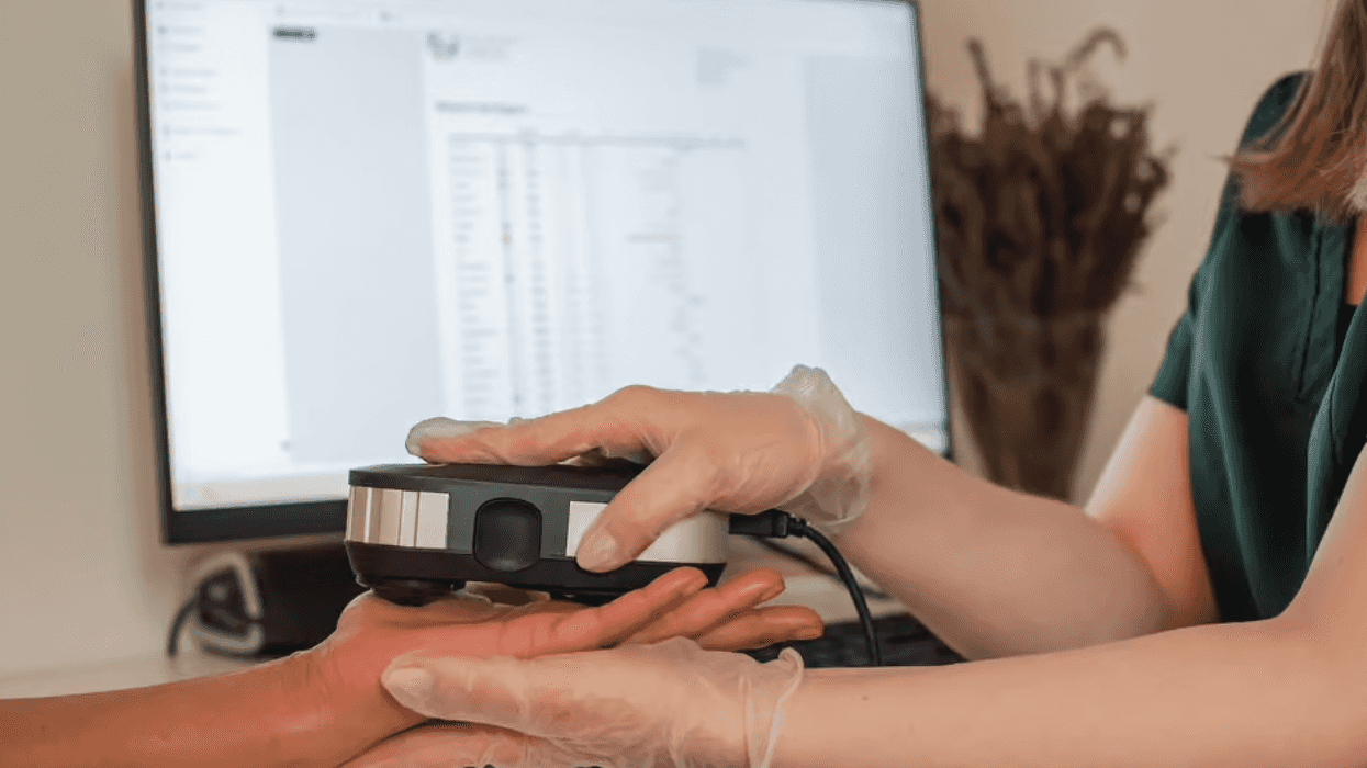 Can a 'palm reading' predict the future of my health?