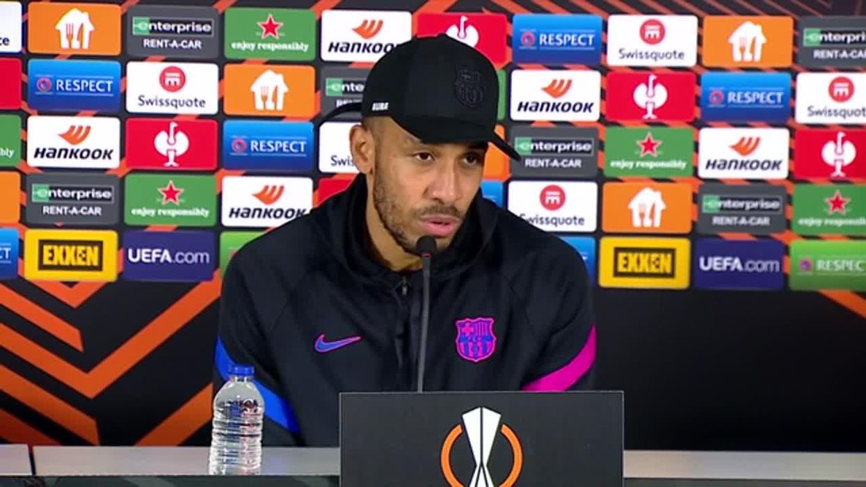 Piers Morgan mocked for raging about Aubameyang scoring twice in El Clasico