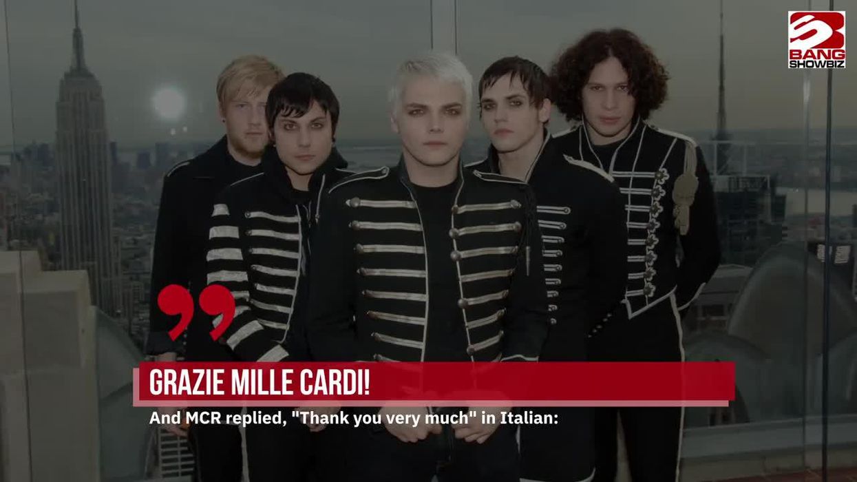 Cardi B shares unexpected love for My Chemical Romance