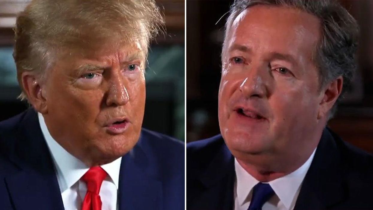 "I'm a more honest man than you": Trump storms out of explosive Piers Morgan interview