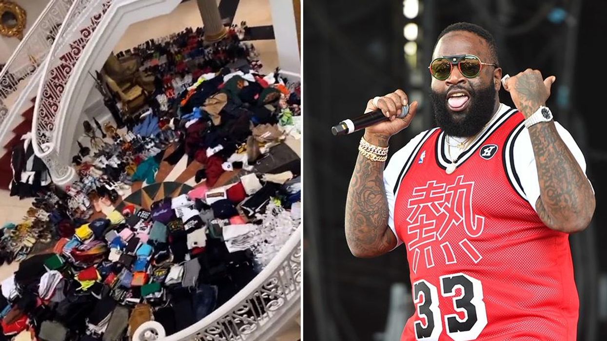 Rick Ross denies being a 'hoarder' in viral video of messy mansion