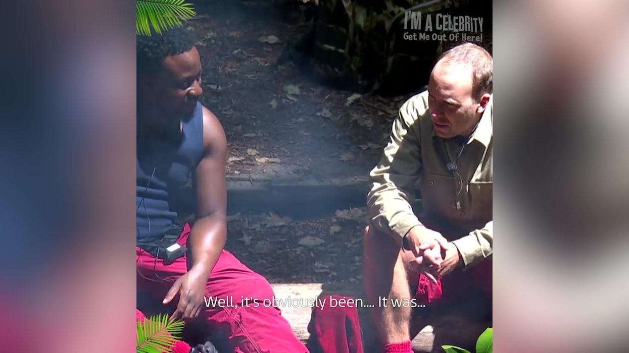 I'm a Celeb's Babatúndé roasts Matt Hancock about him 'grabbing the booty'