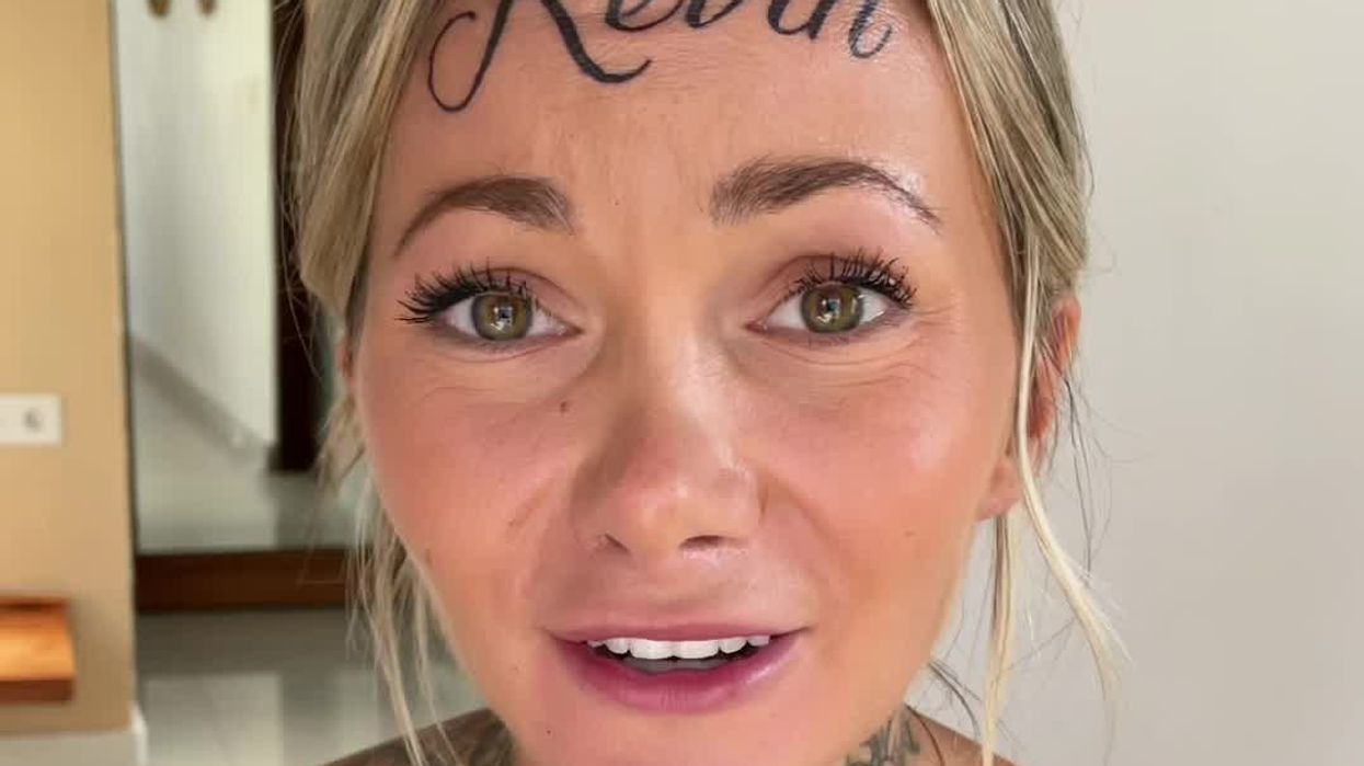 Influencer who got boyfriend's name tattooed on her head comes clean after going viral