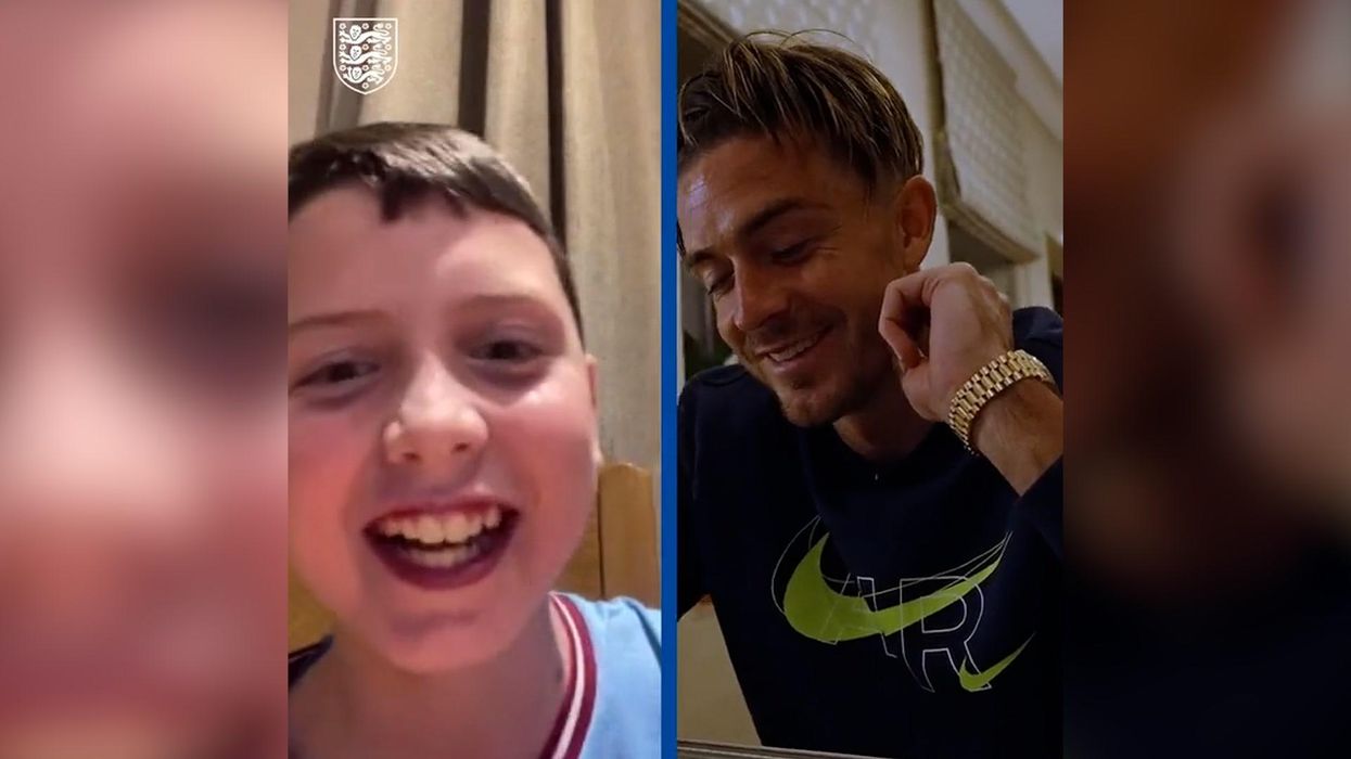 Jack Grealish FaceTimes young fan Finlay after goal dedication at World Cup