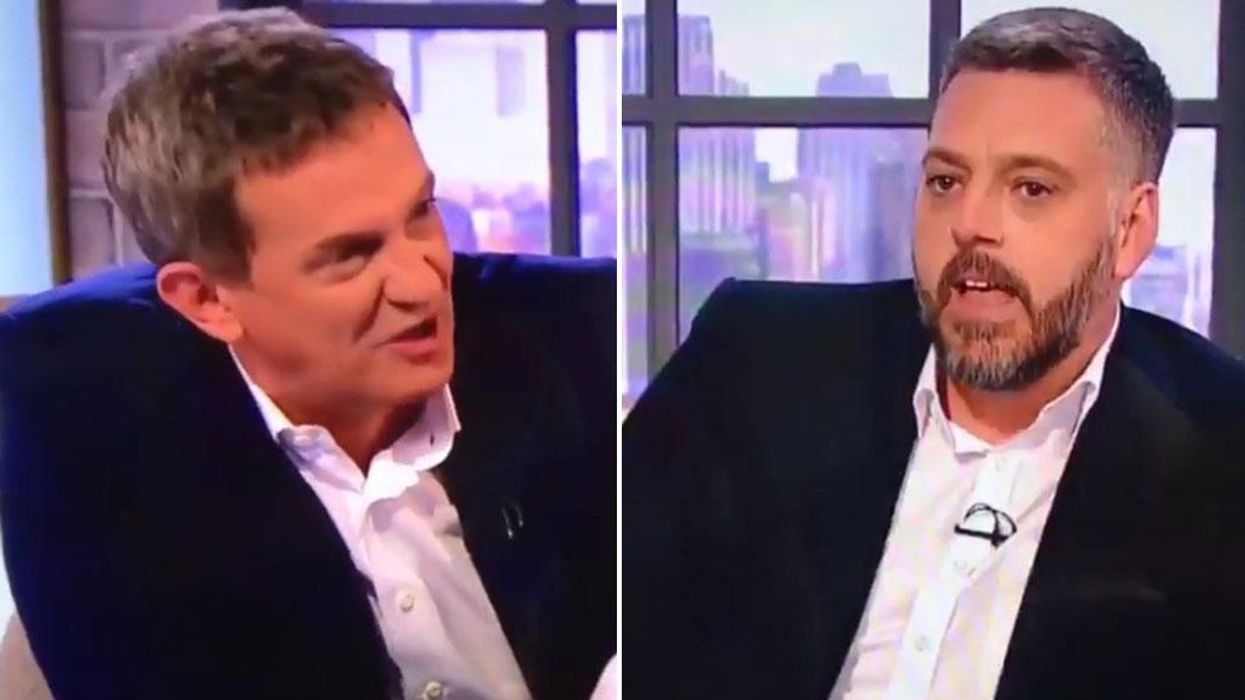 Heartbreaking moment Iain Lee breaks down live on camera as stalker Alex Belfield is jailed