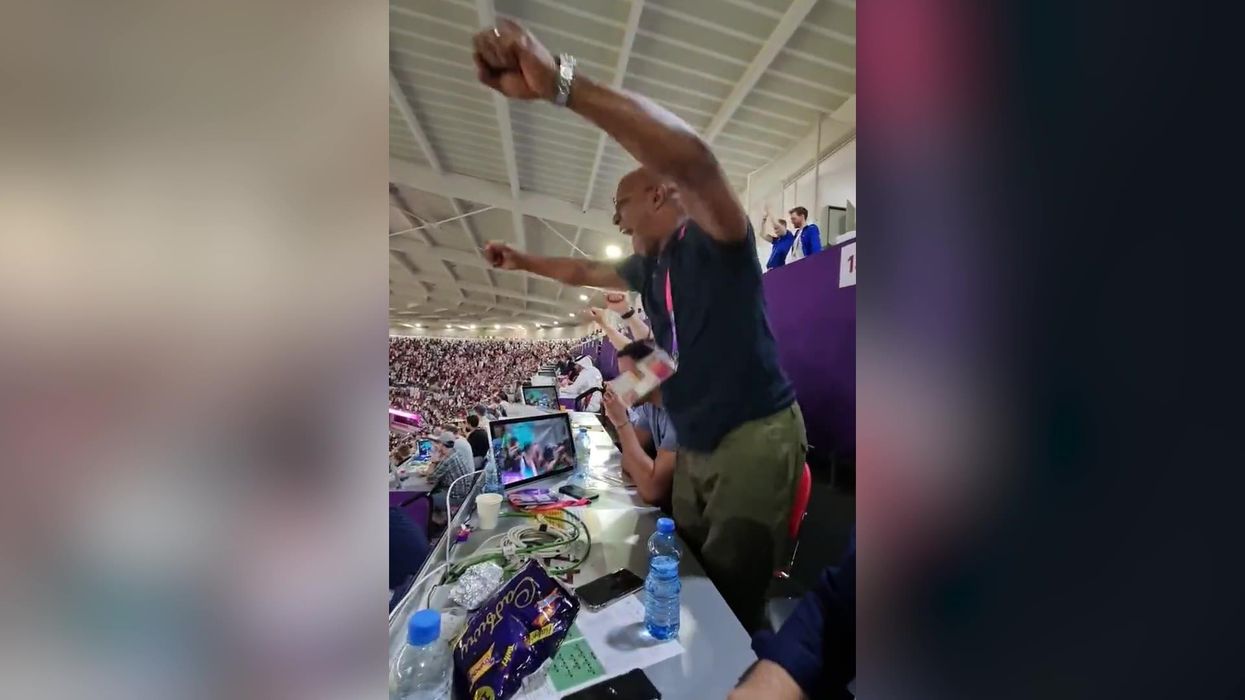 'Beautiful' TikTok video goes viral showing entire plane gripped by World Cup match