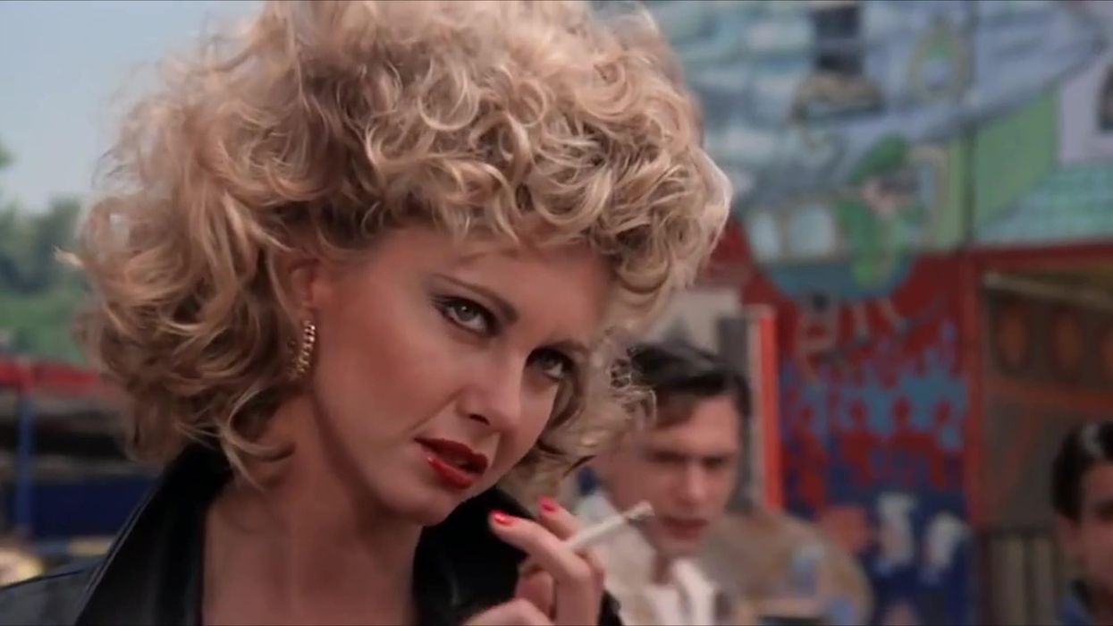 Iconic Grease makeover moment shows Olivia Newton-John at her best