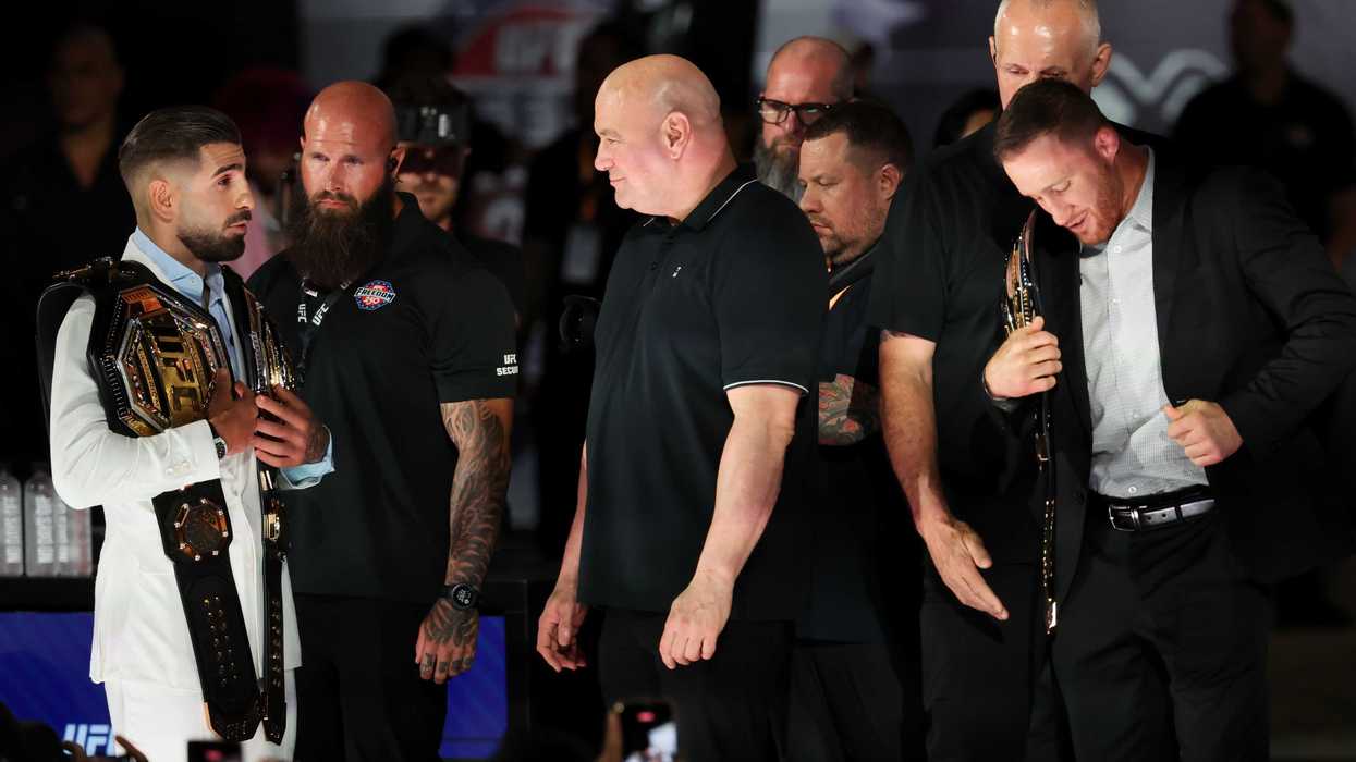 White House UFC fight accused of ‘disrespecting Lincoln Memorial’ with ‘trashy’ press conference
