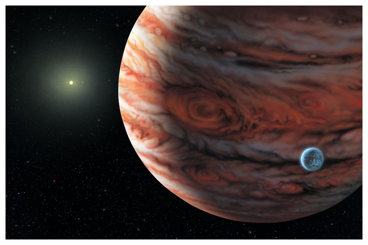 Illustration of Jupiter