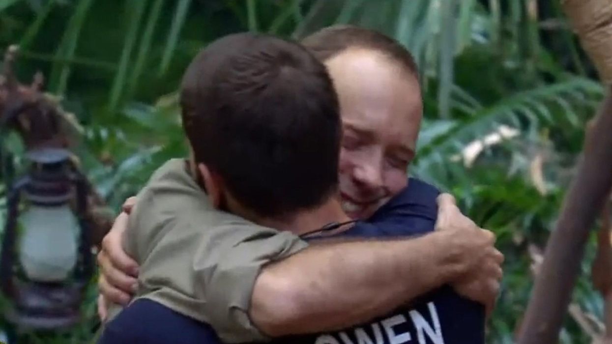 Matt Hancock with a frog on his head during I'm A Celeb trial has become an instant meme