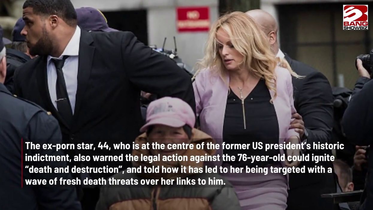 Stormy Daniels mocks Trump and Melania with NSFW joke about his arrest