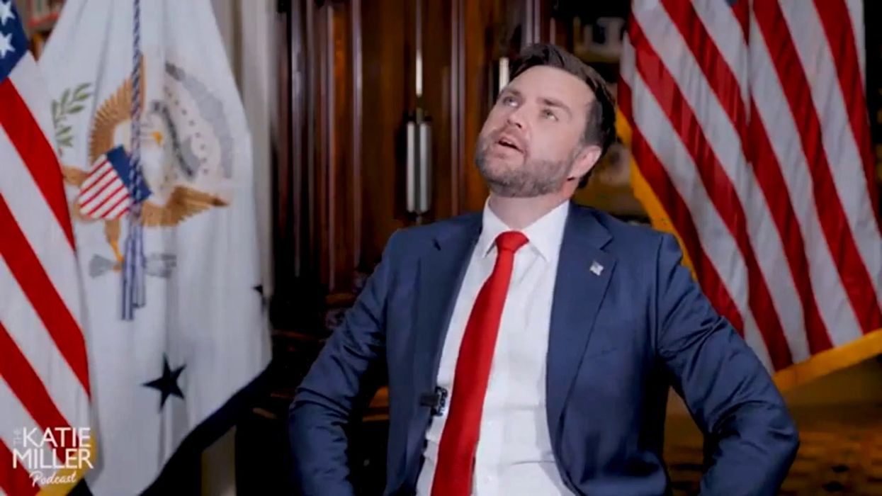 “I’m not gonna answer that": JD Vance laughs off insinuation about Donald Trump