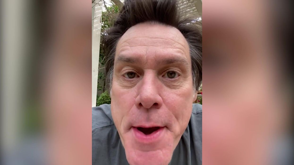 Jim Carrey stunned by conspiracy theory that he is one of the actors currently playing Joe Biden