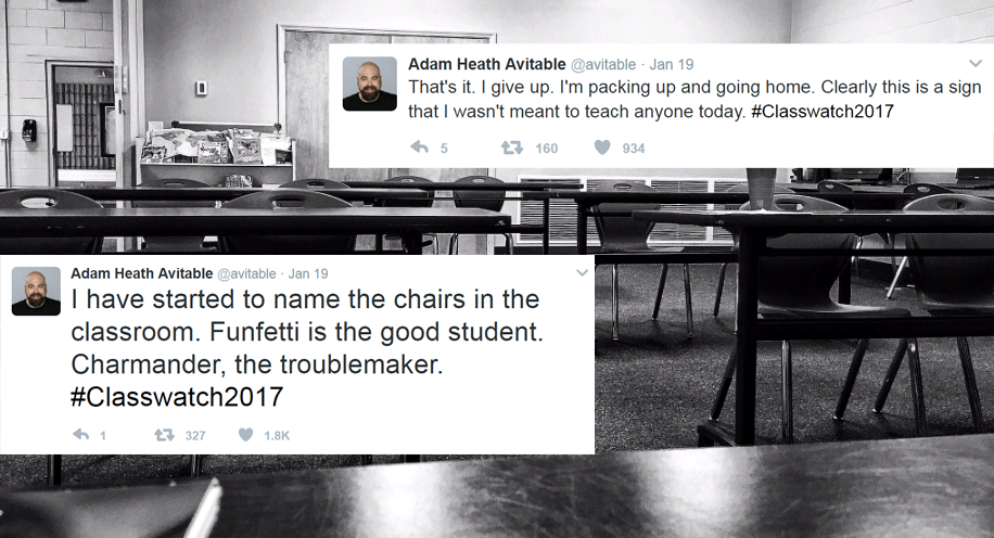 No one showed up to this teacher’s class so he went on a Twitter rampage