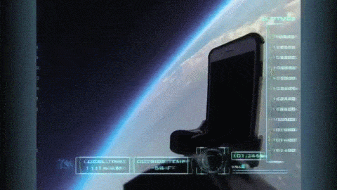 Someone did an iPhone 6 drop test from space. This is what happened next