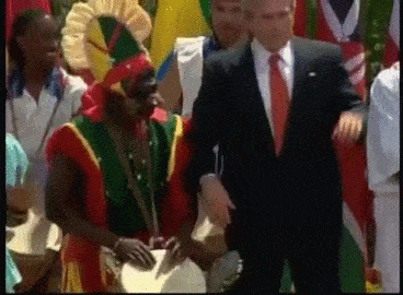 Argentina's president channels her inner George W Bush with terrible dancing