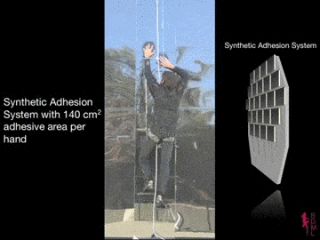 You can now climb walls like Spiderman