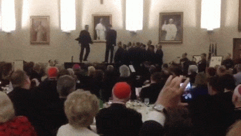 Sensational priest dance-off video probably more popular than Jesus