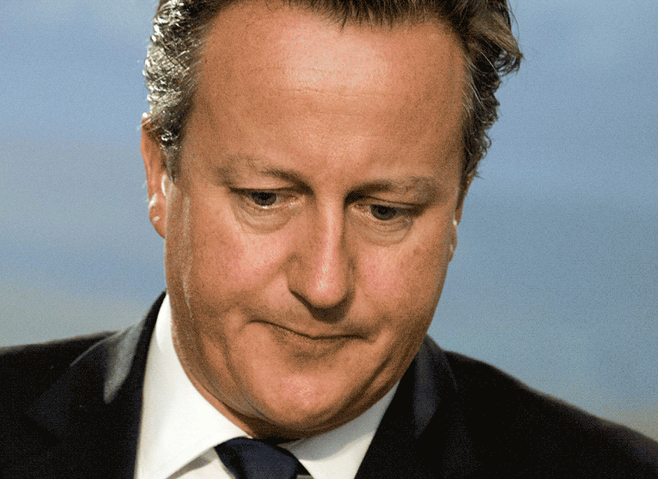 David Cameron just (kind of) swore