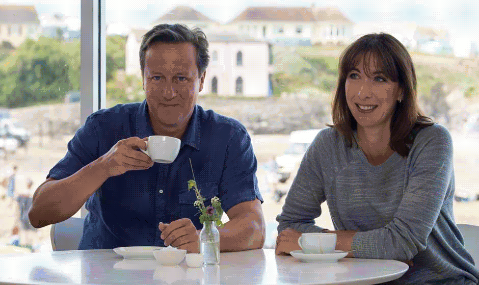 For the love of God, someone buy David Cameron a new shirt