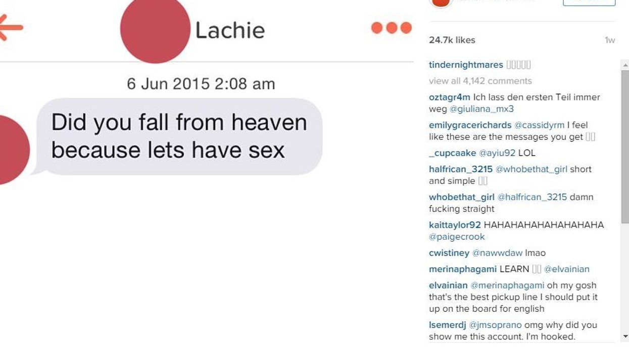 20 Of The Best Worst Messages Ever Sent On Tinder Indy100 Indy100