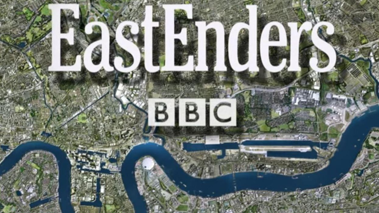 This man really, really wants you to know he loves this Eastenders character